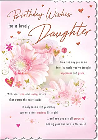 What are the best birthday cards for daughters from parents?