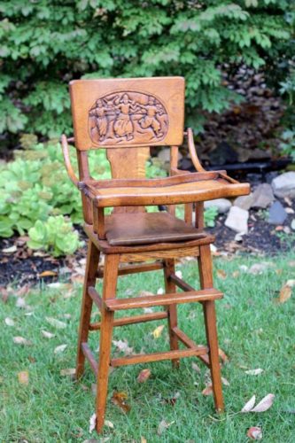 How old is my antique high chair?