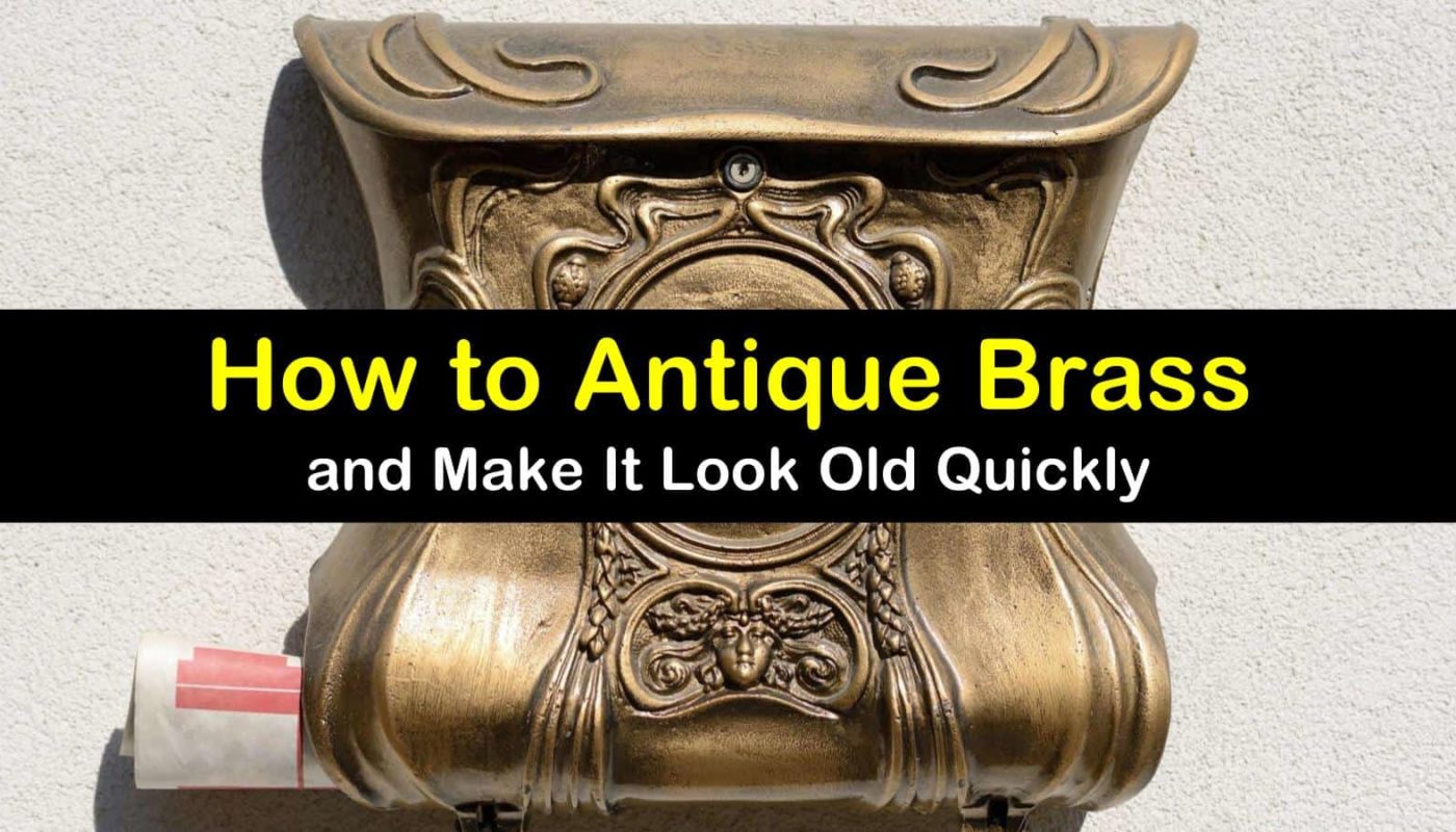 How to antique brass