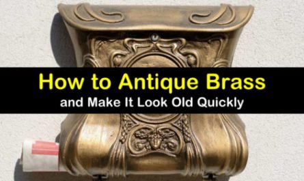How to antique brass