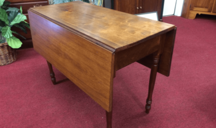 how to identify antique drop leaf table
