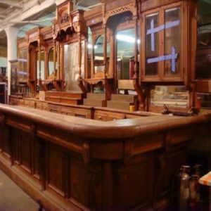 art deco back bar