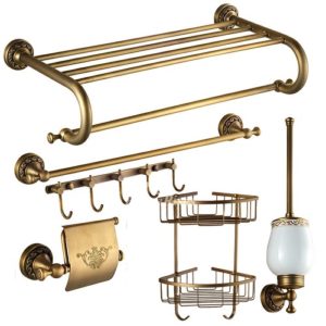 Antique Brass Bathroom Accessories