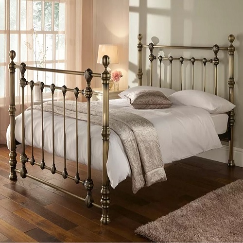 antique brass bed frame