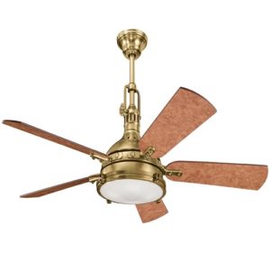 antique brass ceiling fan