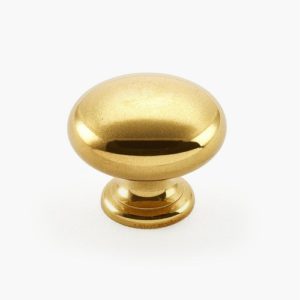 Antique brass drawer knobs