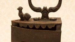 antique cast iron iron
