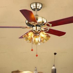 antique ceiling fan with light
