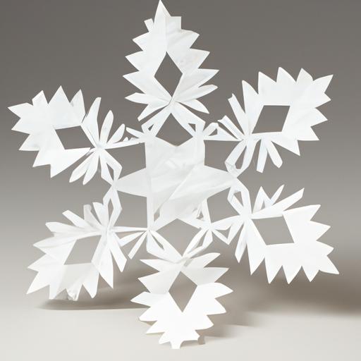 Add some sparkle to your winter decor with these stunning handmade paper snowflakes!