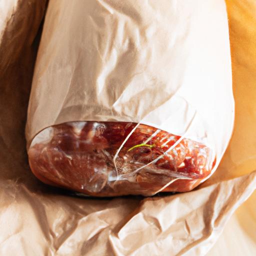 Butcher paper is a breathable material that helps preserve the quality of meat while also allowing it to age properly.