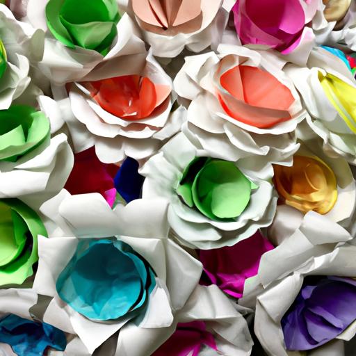 Brighten up your home with a bouquet of colorful paper flowers made using our tips and tricks