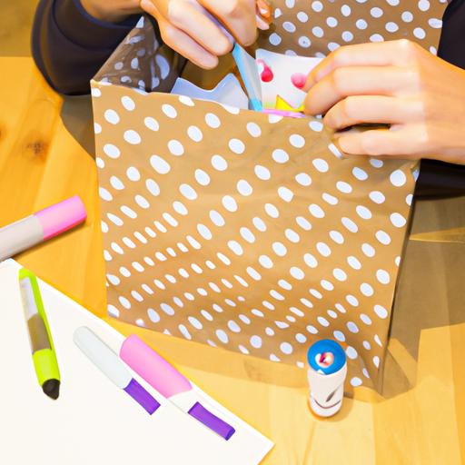 Tips and ideas for decorating paper bags