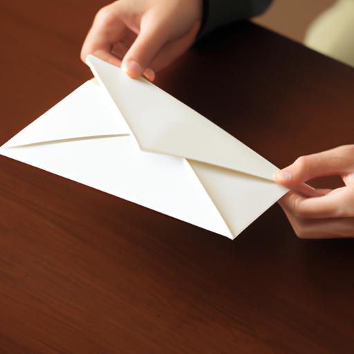 How To Fold A Paper Into An Envelope