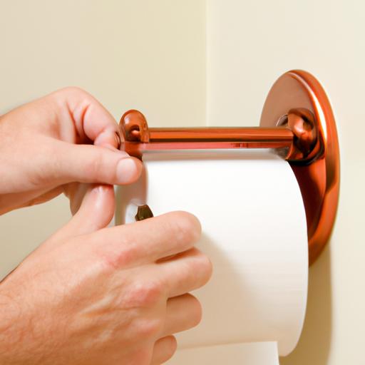 How To Install A Toilet Paper Holder