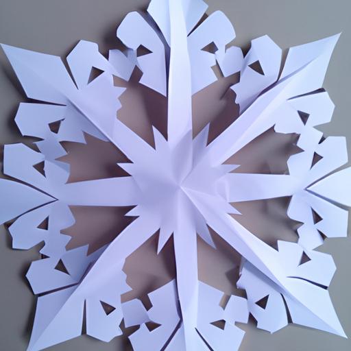 How To Make A Paper Snowflake Easy