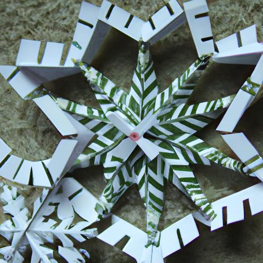 How To Make Paper Snowflakes 3d