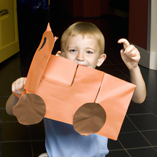 Making paper cars is a great way to encourage creativity and imagination in children!