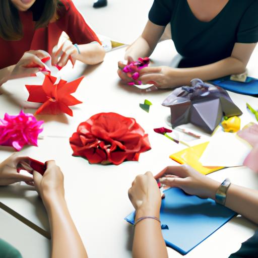 Gather your friends and family for a fun afternoon of origami crafting
