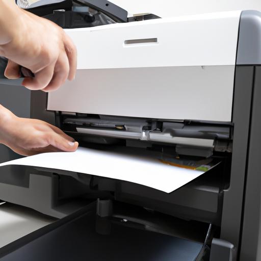 Printing a document on letter size paper for professional presentation