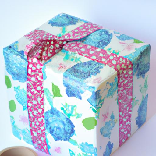 Get creative and decorate your paper box with colorful ribbons and washi tape!