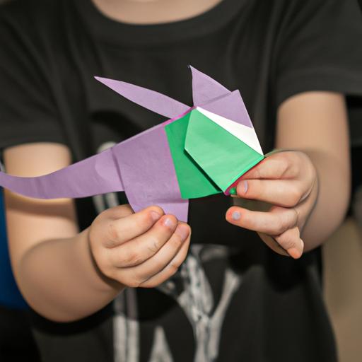 Celebrate your child's creativity with their own handmade paper dragon