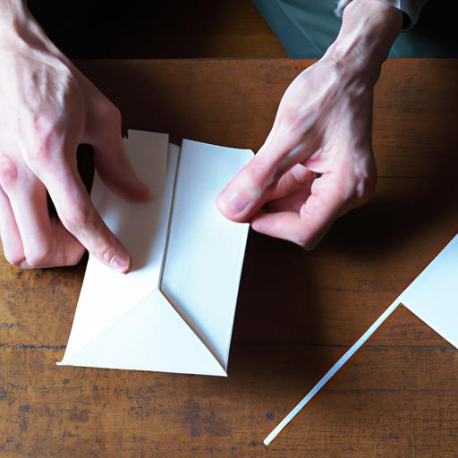 How To Fold A Piece Of Paper Into An Envelope