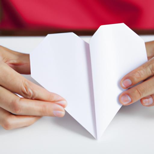 How To Make A Paper Heart Ring