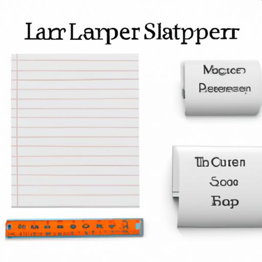 A visual comparison of the dimensions of ledger paper with other paper sizes