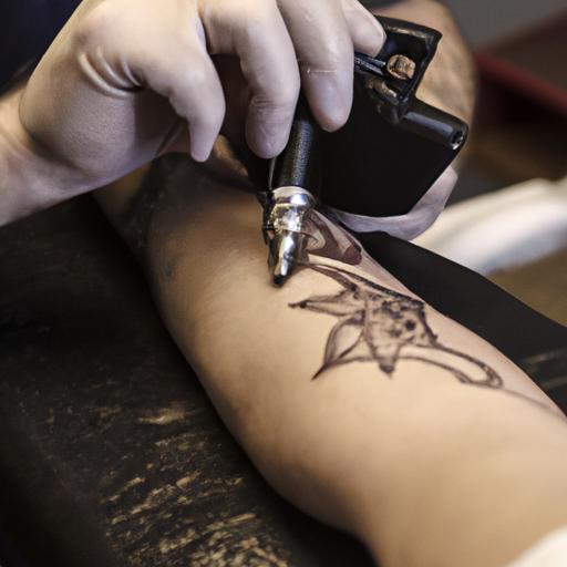 Applying the tattoo stencil accurately is crucial to ensure the tattoo design comes out perfect. #tattooartist #tattoo #tattoostencil